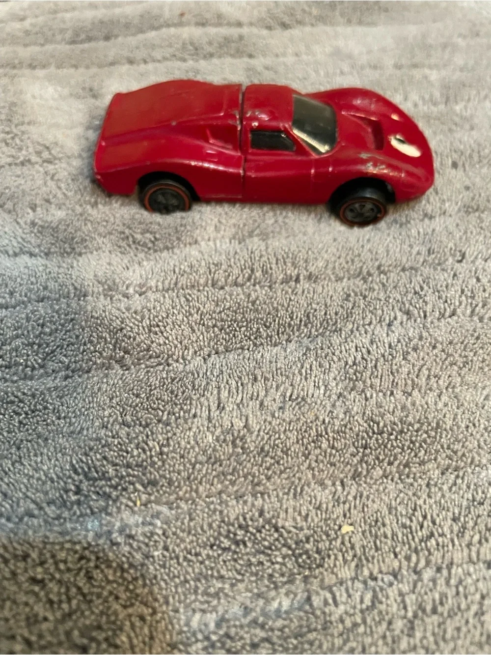 Vintage 1968 HOT WHEELS REDLINE FORD MARK IV Red USA *Nice